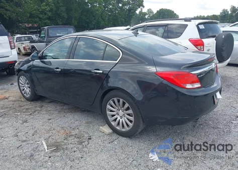 2013 Buick Regal Turbo - Premium 1 из США, поврежденный, VIN 2G4GS5EV9D9249401